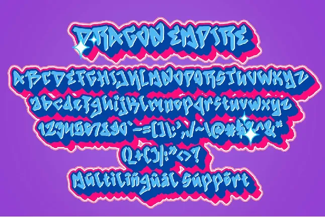 Dragon Empire Demo font