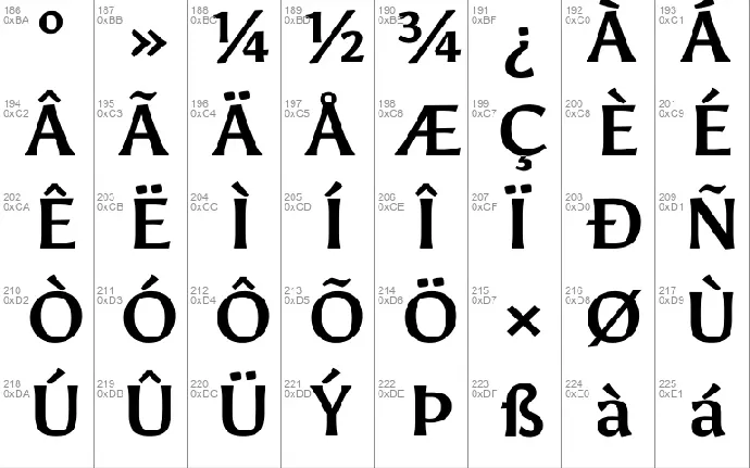 Asul font