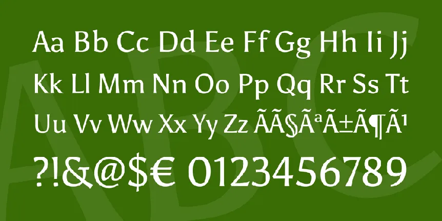 Asul font