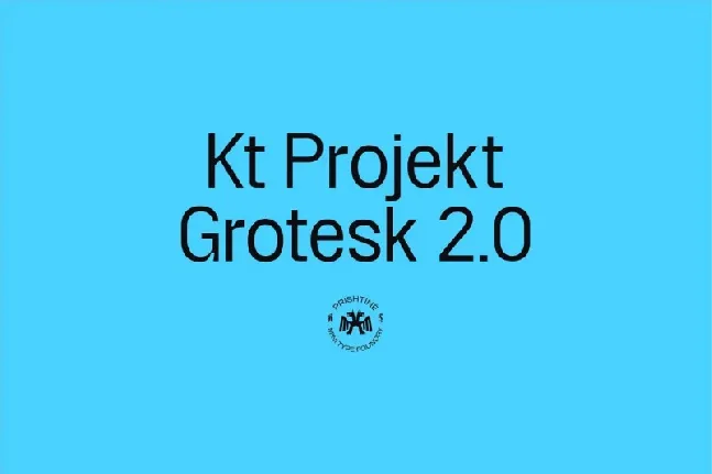 KT Projekt font