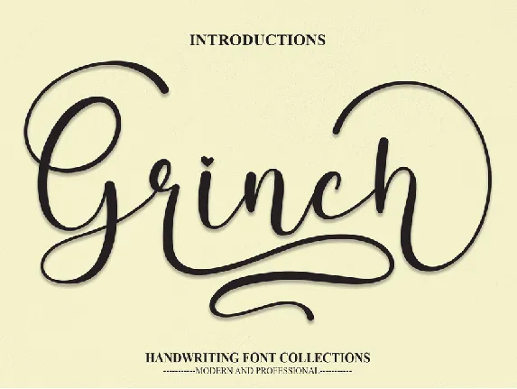 Grinch Typeface font