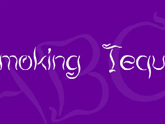 Smoking Tequila font