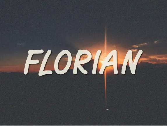 Florian font