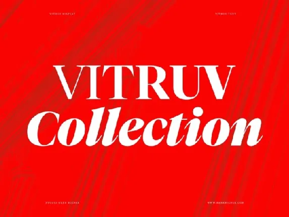 Vitruv Family font