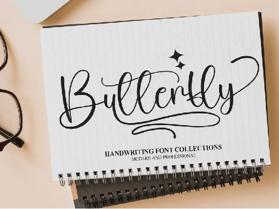 Butterfly Script Typeface font