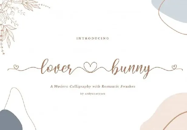 Lover Bunny Script font