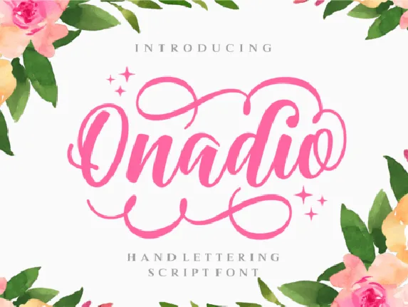 Onadio Script font