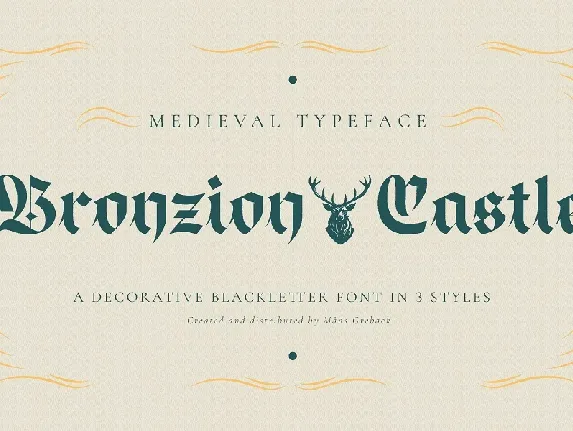 Bronzion Castle font