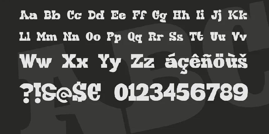 Hard Block font