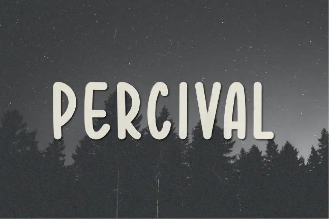 Percival font