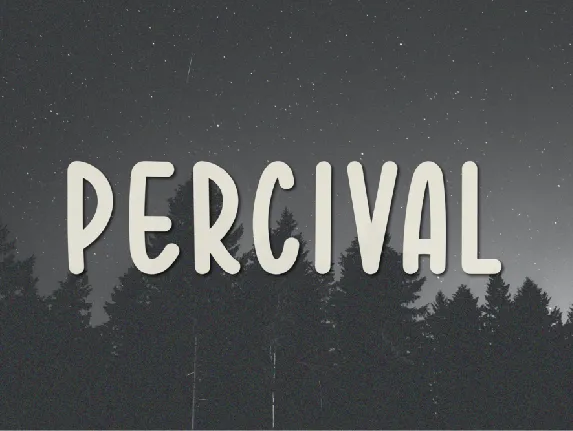 Percival font