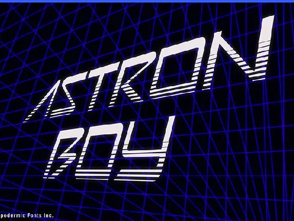 Astron Boy font