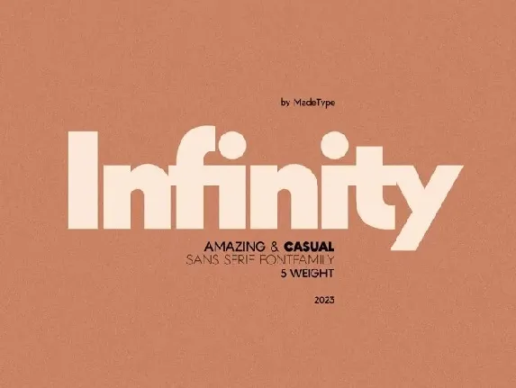 Made Infinity Family font