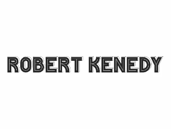 Robert Kenedy font