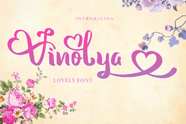 Vinolya font