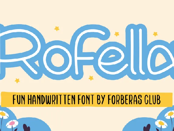 Rofella Demo font