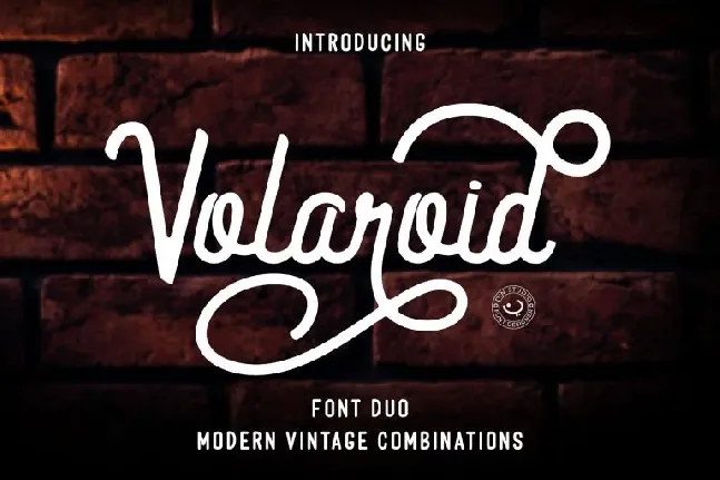 Volaroid Duo font