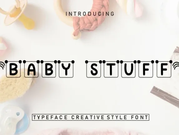 Baby Stuff Display font