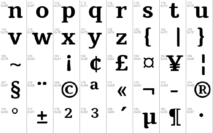 Tienne font