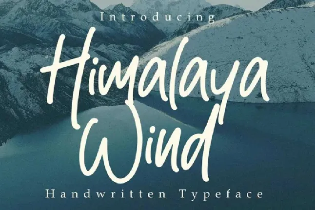 Himalaya Wind font