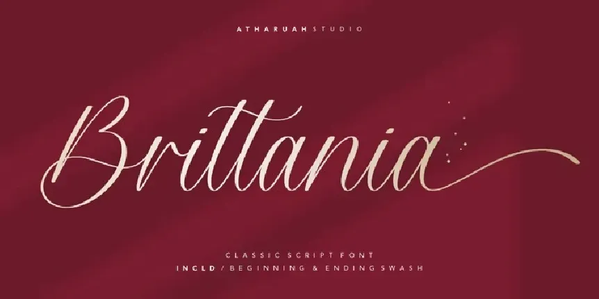 Brittania font