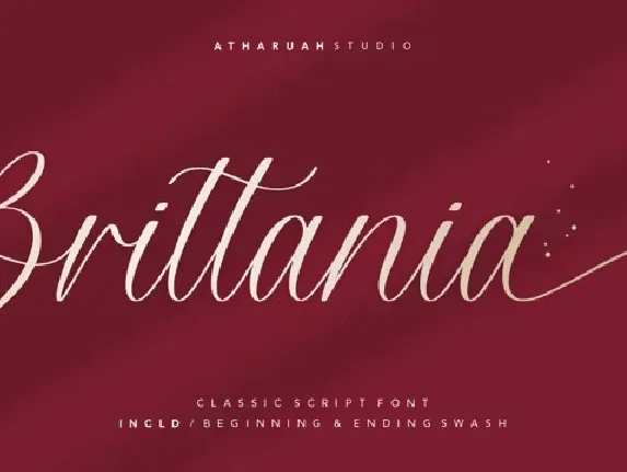 Brittania font