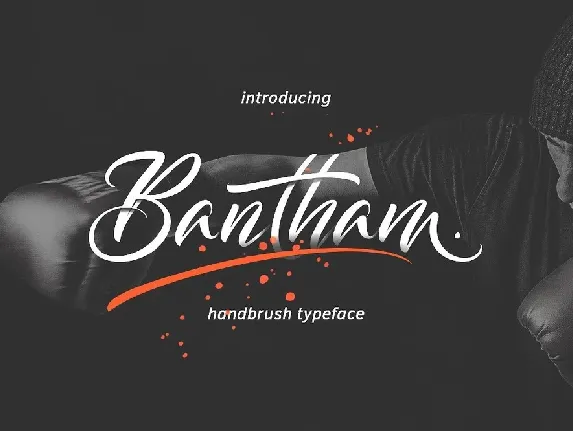 Bantham Handbrush Free Download font