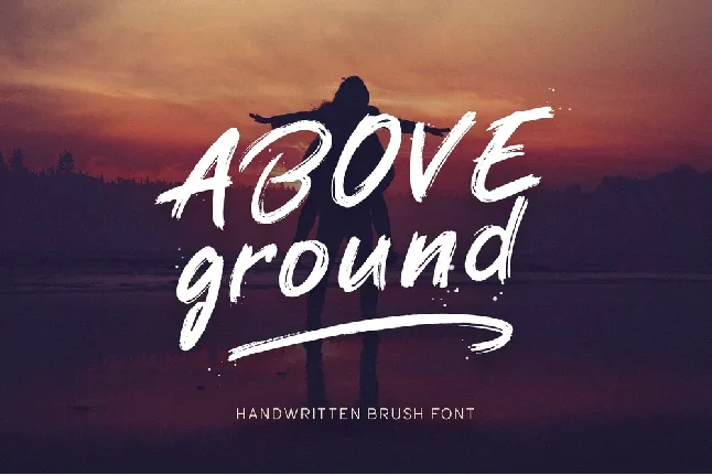 Above Ground font