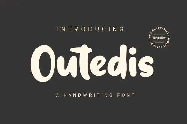 Outedis font