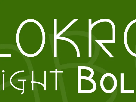 Lokro font