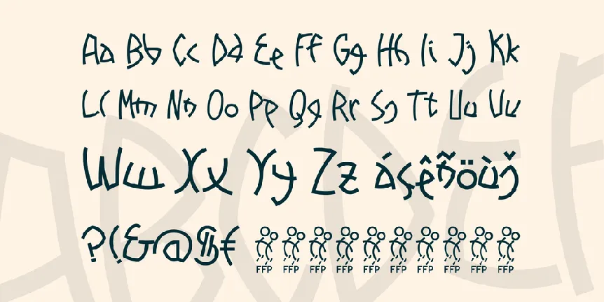 Promenades font