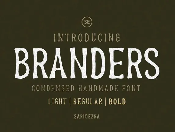 Branders font