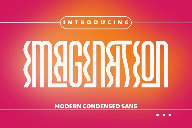 imagination Demo font