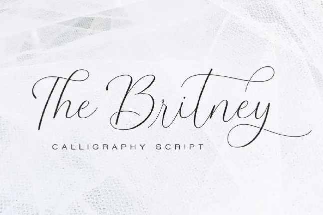 The Britney font