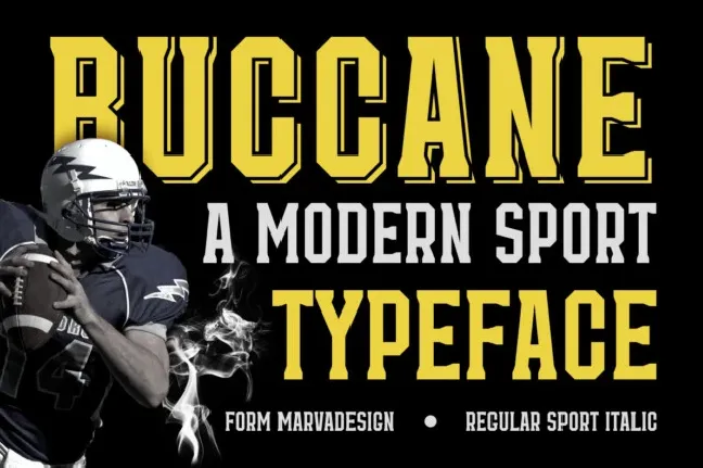 Buccane font