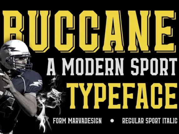 Buccane font