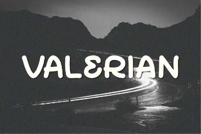 Valerian font