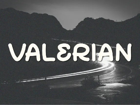 Valerian font