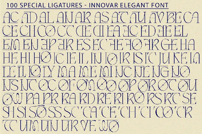 INNOVAR ELEGANT DEMO font