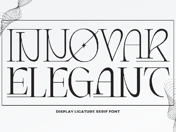 INNOVAR ELEGANT DEMO font