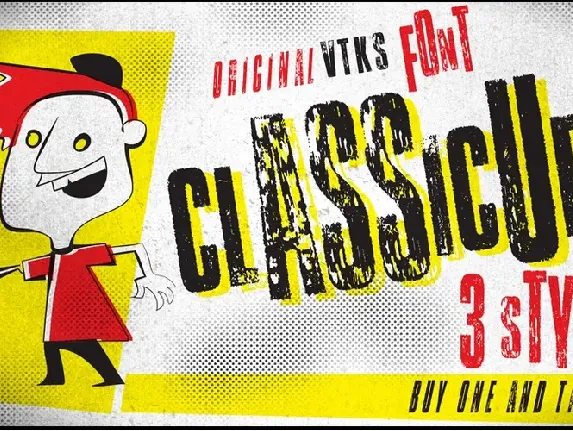 Vtks Classicuda 3 font