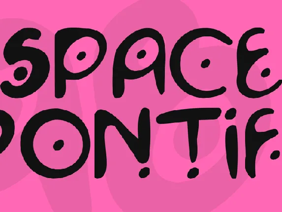 Space Pontiff font