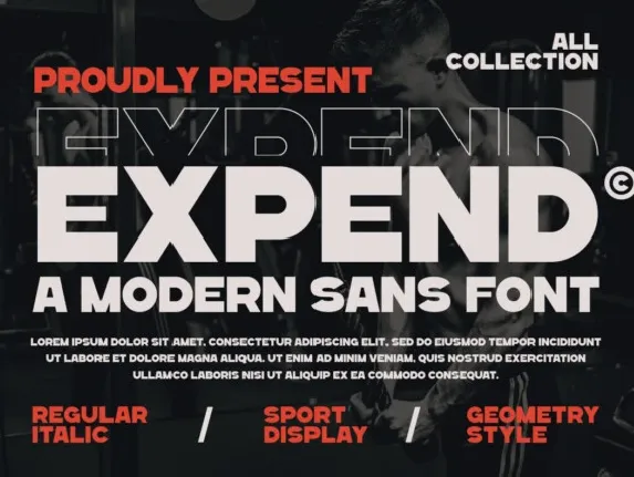 Expend font