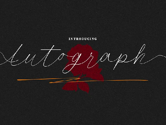 Autograph - Demo font