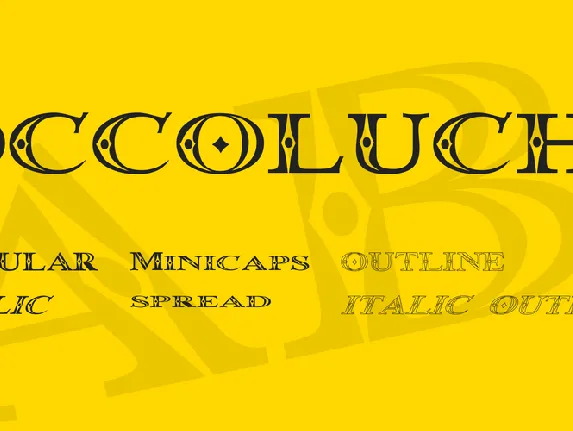 Occoluchi font