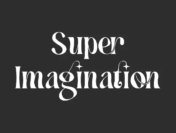 SuperImaginationDemo font