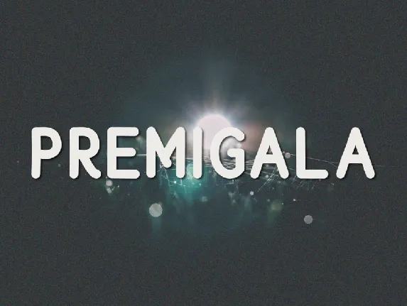 Premigala font