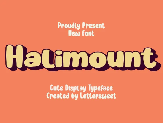 Halimount font