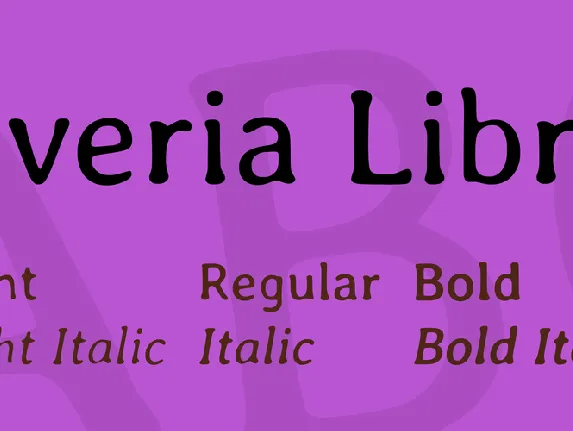 Averia Libre font