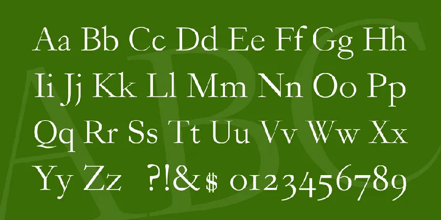 Garogier font